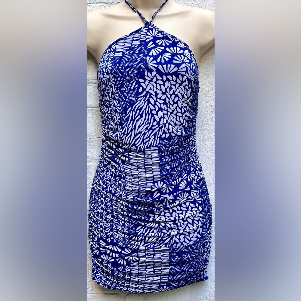 MISTY ROSE Halter Dress